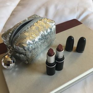 New MAC Little Lipsticks and Sequin Travel Case